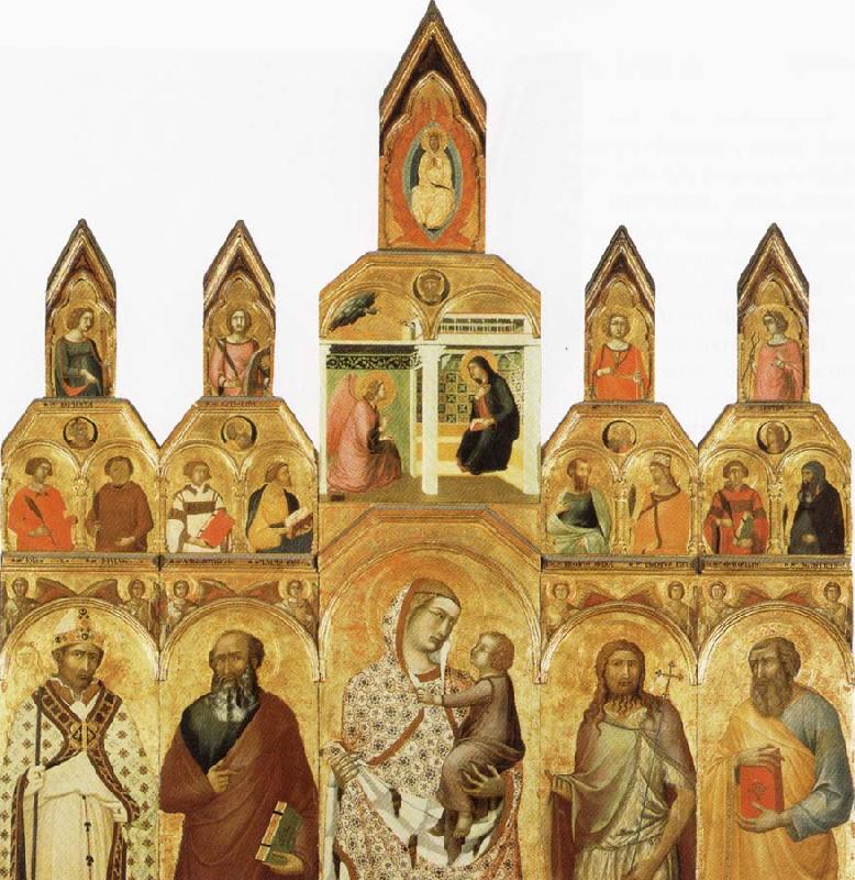 Pietro Lorenzetti Polyptych oil painting picture